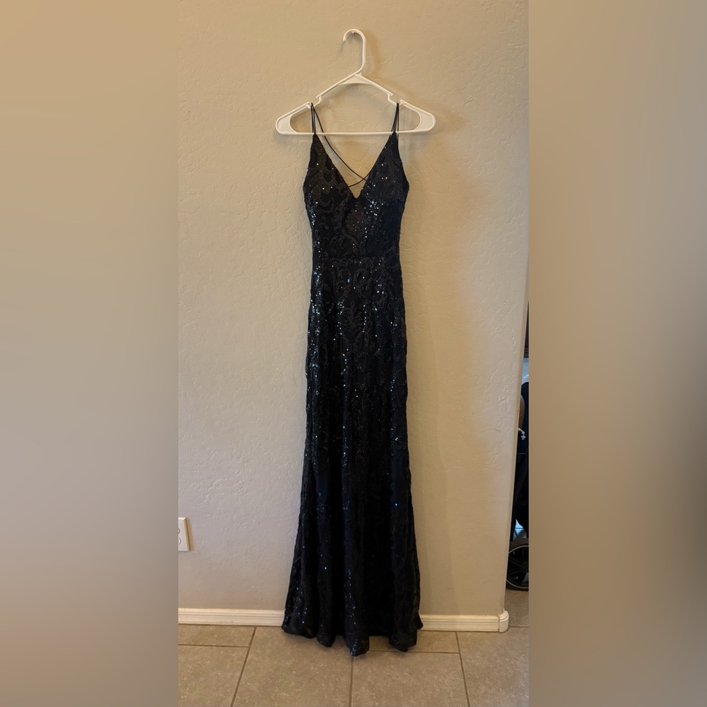 Windsor Black Sequin Dress